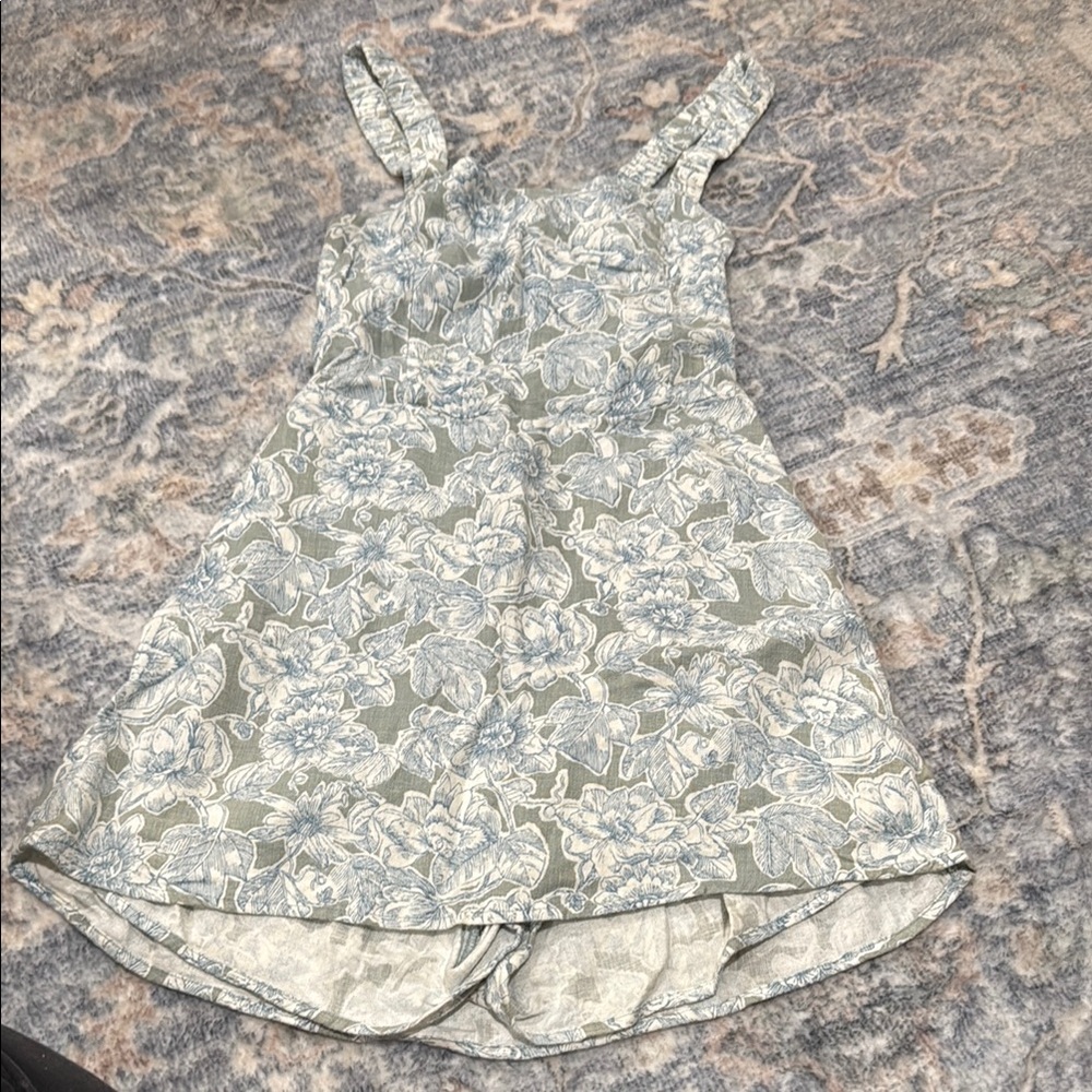 Abercrombie & Fitch Blue Floral Dress